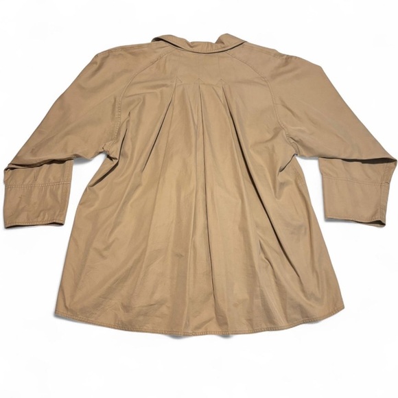 VTG Miss O Oscar de la Renta Jacket Sz 6 Lightweight Boxy 3/4 Sleeve Chore Coat - Picture 4 of 8
